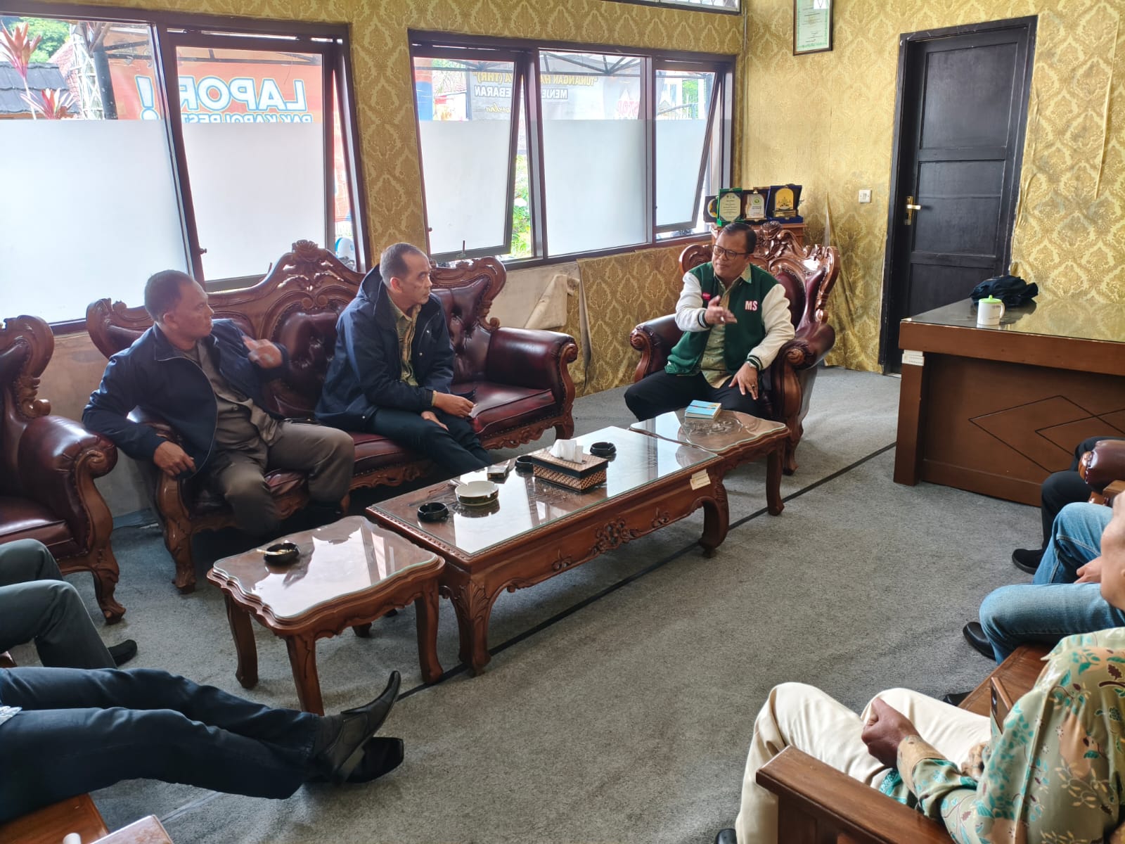 Rapat koordinasi Camat bersama para Struktural Kecamatan Rancabali